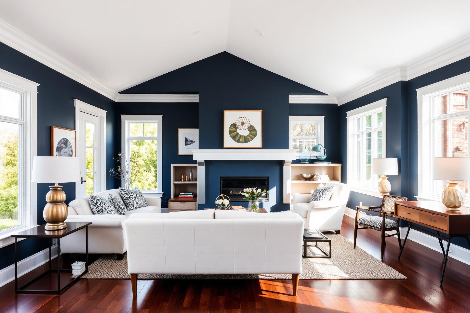 Beautifully painted Vancouver home interior